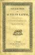 COLLECTION DES AUTEURS LATINS, VIRGILE, TOME II. PUBLIUS VIRGILIUS MARO, Par F.-G. POTTIER
