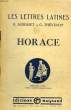 HORACE, CHAPITRE XV DES 'LETTRES LATINES'. MORISSET R., THEVENOT G.