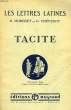 TACITE, CHAPITRE XXXII DES 'LETTRES LATINES'. MORISSET R., THEVENOT G.