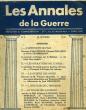 LES ANNALES DE LA GUERRE, N° 2, 25 OCT. 1939. COLLECTIF