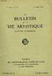 LE BULLETIN DE LA VIE ARTISTIQUE, 5e ANNEE, N° 14, 15 JUILLET 1924. COLLECTIF
