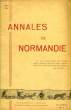 ANNALES DE NORMANDIE, 8e ANNEE, N° 2, MAI 1958. COLLECTIF
