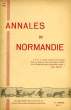 ANNALES DE NORMANDIE, 11e ANNEE, N° 1, MARS 1961. COLLECTIF
