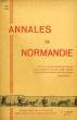ANNALES DE NORMANDIE, 19e ANNEE, N° 3, OCT. 1969, BIBLIOGRAPHIE NORMANDE. NORTIER M.