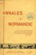 ANNALES DE NORMANDIE, 27e ANNEE, N° 1, MARS 1977. COLLECTIF