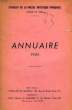 ANNUAIRE, 1961. COLLECTIF