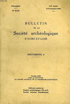 BULLETIN DE LA SOCIETE ARCHEOLOGIQUE D'EURE-ET-LOIR, DOCUMENTS, 6, INVENTAIRE SOMMAIRE DES ARCHIVES PAROISSIALES POSTCONCORDATAIRES DE L'ARCHIDIACONE ...