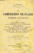 LA COMPOSITION FRANCAISE FACILITEE AUX ENFANTS, COURS ELEMENTAIRE ET 1re ANNEE DU COURS MOYEN. VIDAL L.