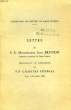 COMPAGNIE DES PRETRES DE SAINT-SULPICE, LETTRE DE S.E. Mgr JEAN BRUNON. COLLECTIF