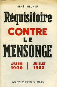 REQUISITOIRE CONTRE LE MENSONGE