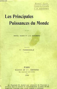 LES PRINCIPALES PUISSANCES DU MONDE, 1er FASCICULE