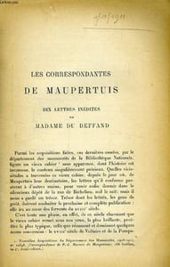 DIX LETTRES INEDITES