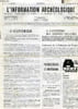 L'INFORMATION ARCHEOLOGIQUE, PERIODIQUE INTERNATIONAL DE LIAISON, 59 NUMEROS, 1964-1981. COLLECTIF