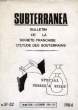 SUBTERRANEA, N° 51-52, DEC. 1984, BULLETIN DE LA SOCIETE FRANCAISE D'ETUDE DES SOUTERRAINS, SPECIAL FOSSES ET SILOS. COLLECTIF
