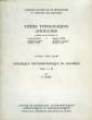 FICHES TYPOLOGIQUES AFRICAINES, 5e CAHIER, FICHES 129-166, CERAMIQUE PROTOHISTORIQUE DU MAGHREB, TYPES 1 A 38. CAMPS G.