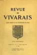 REVUE DU VIVARAIS, TOME LXV, N° 1, 1961 (N° 585), ALBIN MAZON ET LE CENTENAIR DE NICE. COLLECTIF