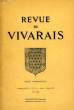 REVUE DU VIVARAIS, TOME LXXVI, N° 2, 1972 (N° 630). COLLECTIF
