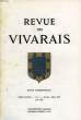 REVUE DU VIVARAIS, TOME LXXVII, N° 1, 1973 (N° 633). COLLECTIF