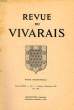 REVUE DU VIVARAIS, TOME LXXIX, N° 4, 1975 (N° 644). COLLECTIF