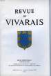 REVUE DU VIVARAIS, TOME XCVI, N° 4, 1992 (N° 712). COLLECTIF