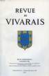 REVUE DU VIVARAIS, TOME XCIX, N° 4, 1995 (N° 724). COLLECTIF