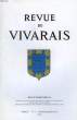 REVUE DU VIVARAIS, TOME C, N° 3, 1996 (N° 727). COLLECTIF
