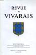 REVUE DU VIVARAIS, TOME CIV, N° 3, 2000 (N° 743). COLLECTIF