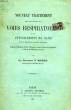 NOUVEAU TRAITEMENT DES AFFECTIONS DES VOIES RESPIRATOIRES ET DES INTOXICATIONS DU SANG. MOREL Dr V.