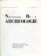 NOUVELLES DE L'ARCHEOLOGIE, N° 1, DEC. 1979. COLLECTIF
