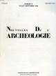 NOUVELLES DE L'ARCHEOLOGIE, N° 9, JUILLET-SEPT 1982. COLLECTIF