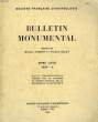 BULLETIN MONUMENTAL, TOME CXVII, 4, 1959. COLLECTIF