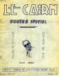 LE CAIRN, NUMERO SPECIAL, N° 3, 1953, CHARLES JEUDY. COLLECTIF