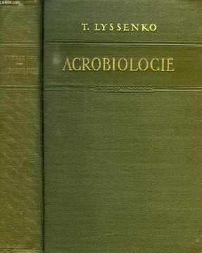 AGROBIOLOGIE. LYSSENKO T.