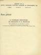 LA TOLERANCE IMMINITAIRE: SES MODALITES ET SA SPECIFICITE. LIACOPOULOS P., HALPERN B. N., NEVEU T.