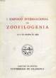 ACTAS DEL I SIMPOSIO INTERNACIONAL DE ZOOFILOGENIA, SALAMANCA, 13-17 OCTUBRE 1969. COLLECTIF