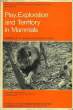 PLAY, EXPLORATION AND TERRITORY IN MAMMALS. JEWELL P. A., LOIZOS CAROLINE & ALII