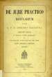 DE JURE PRACTICO REGULARIUM. NERVEGNA R.P. D. JOSEPHO