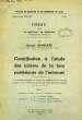 CONTRIBUTION A L'ETUDE DES ULCERES DE LA FACE POSTERIEURES DE L'ESTOMAC, THESE. DENECKER JACQUES