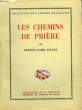 LES CHEMINS DE PRIERE. FLEURY MARIE-CLAIRE