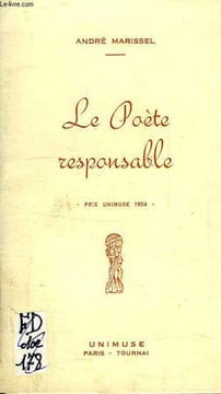 LE POETE RESPONSABLE. MARISSEL ANDRE