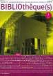 BIBLIOTHEQUE(S), N° 1-12 + 14, MARS 2002 - MAI 2004. COLLECTIF