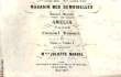 AMELIA / LE SANS-SOUCI. BAUMANN Emmanuel / MARCEL Juliette