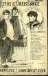 REFUS D'OBEISSANCE. CHANTEGRELET R. / St. CYR / MONTEHUS Gaston