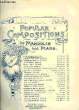 POPULAR COMPOSITIONS FOR MANDOLIN AND PIANO. COLLECTIF