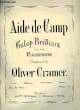 AIDE DE CAMP. CRAMER Oliver