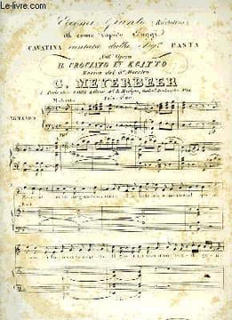 ECCOMI GUNTO. MEYERBEER G.