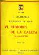 VI - RUMORES DE LA CALETA. ALBENIZ I.
