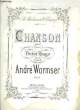 CHANSON. WORMSER André