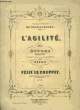 L'AGILITE, 25 ETUDES PROGRESSIVES POUR PIANO. LE COUPPEY F.