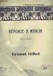 REPONSE A MANON. GILLET Ernest